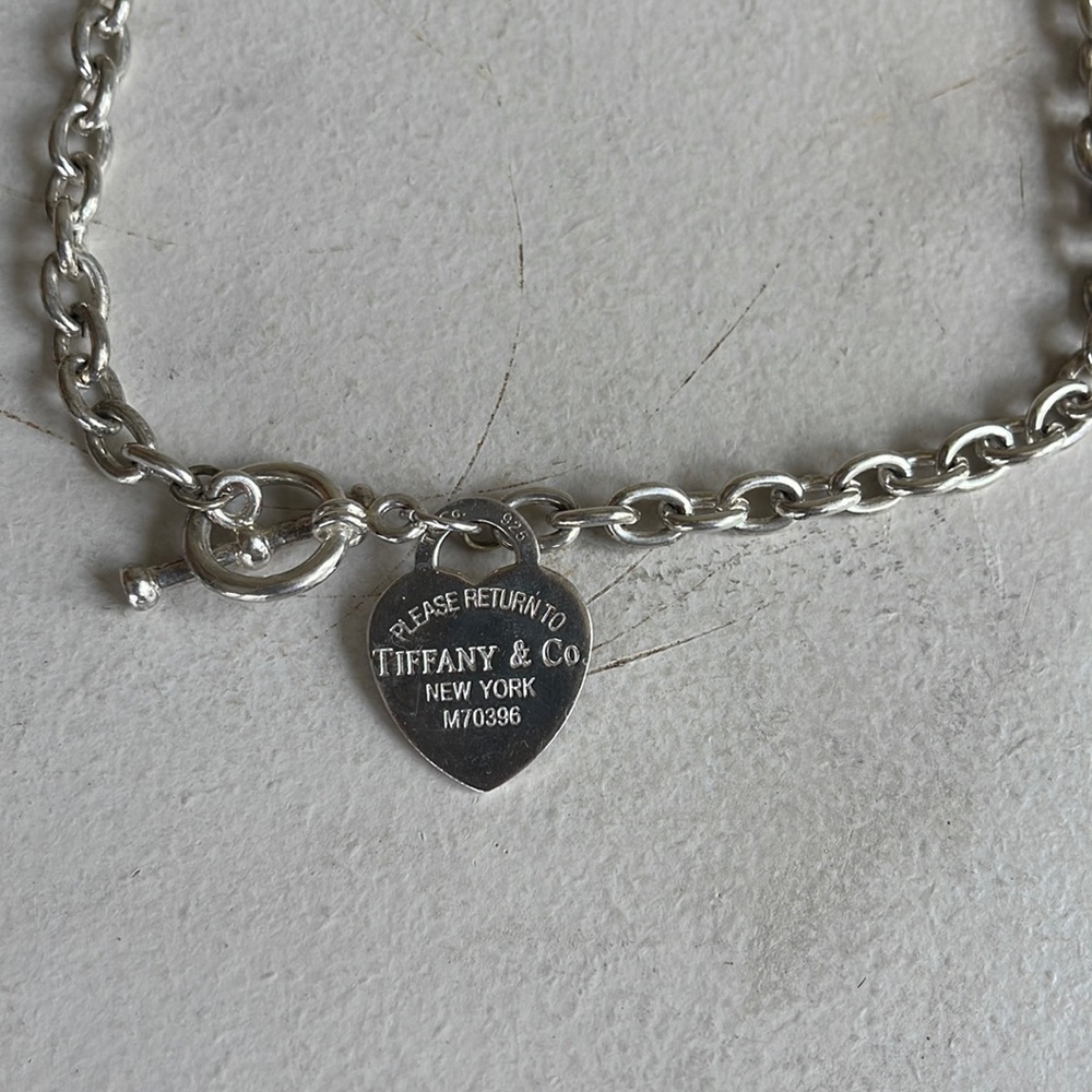 Tiffany pendant chain necklace